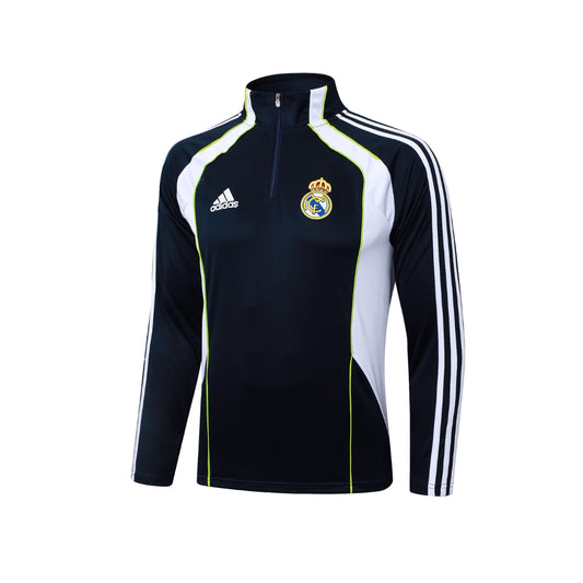 Real Madrid Black/White Tracksuit
