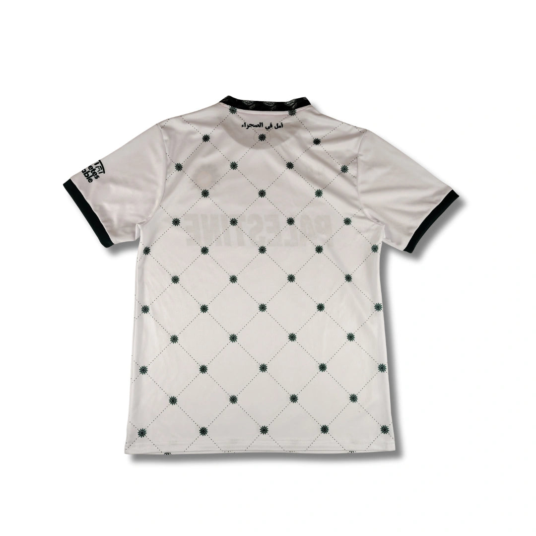 Palestine White Dotted - Exclusive - My Store