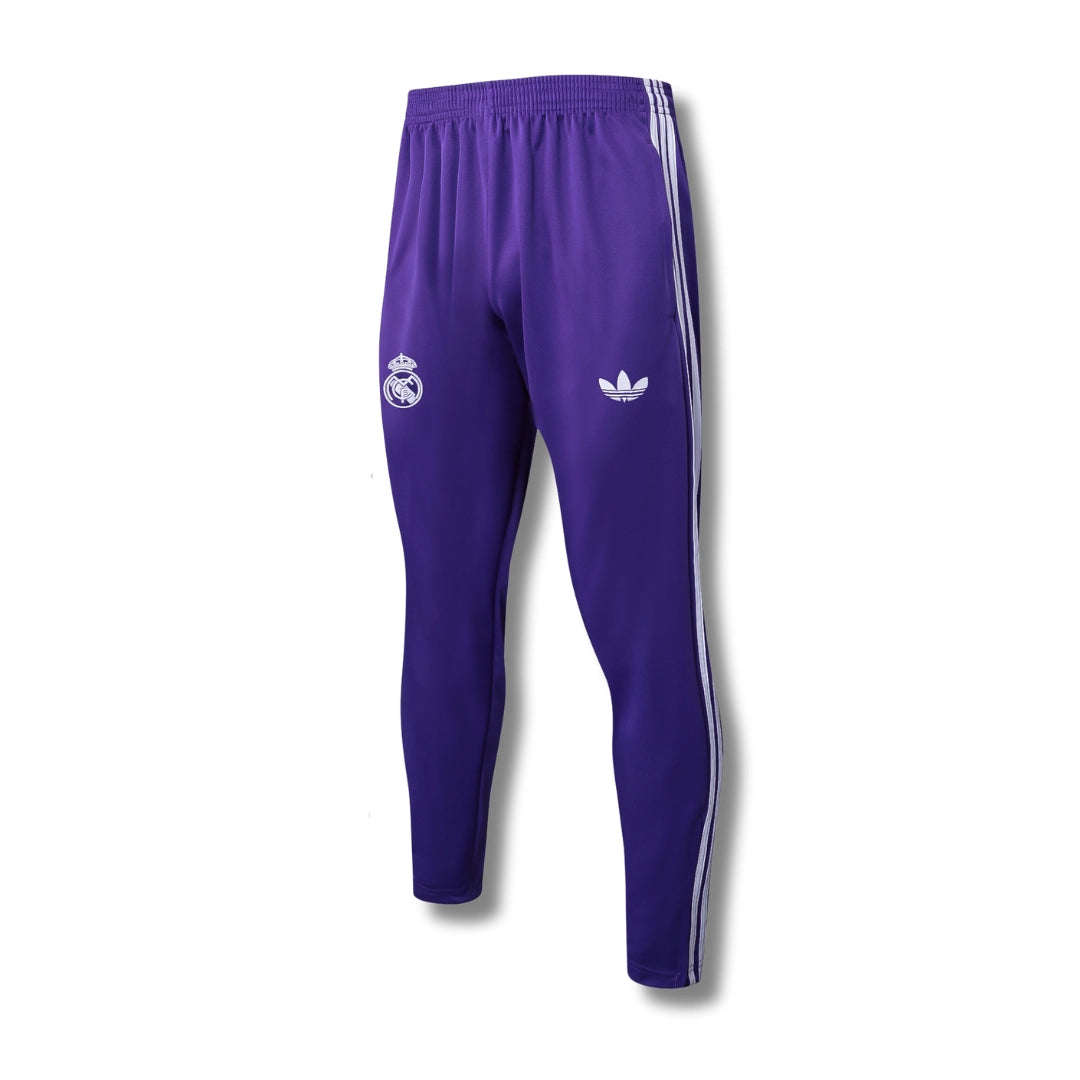 Real Madrid Cream/Purple Tracksuit
