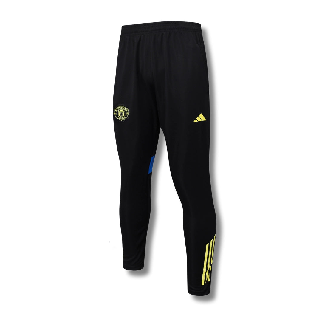 Manchester United Black/Neon Tracksuit