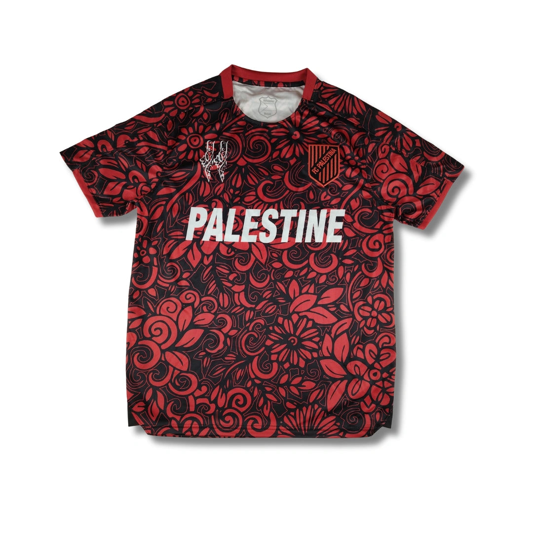 Palestine Red Floral - Exclusive (English) - My Store