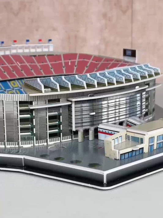 Large Camp Nou - Barcelona (69 pcs) 3D Stadium - My Store