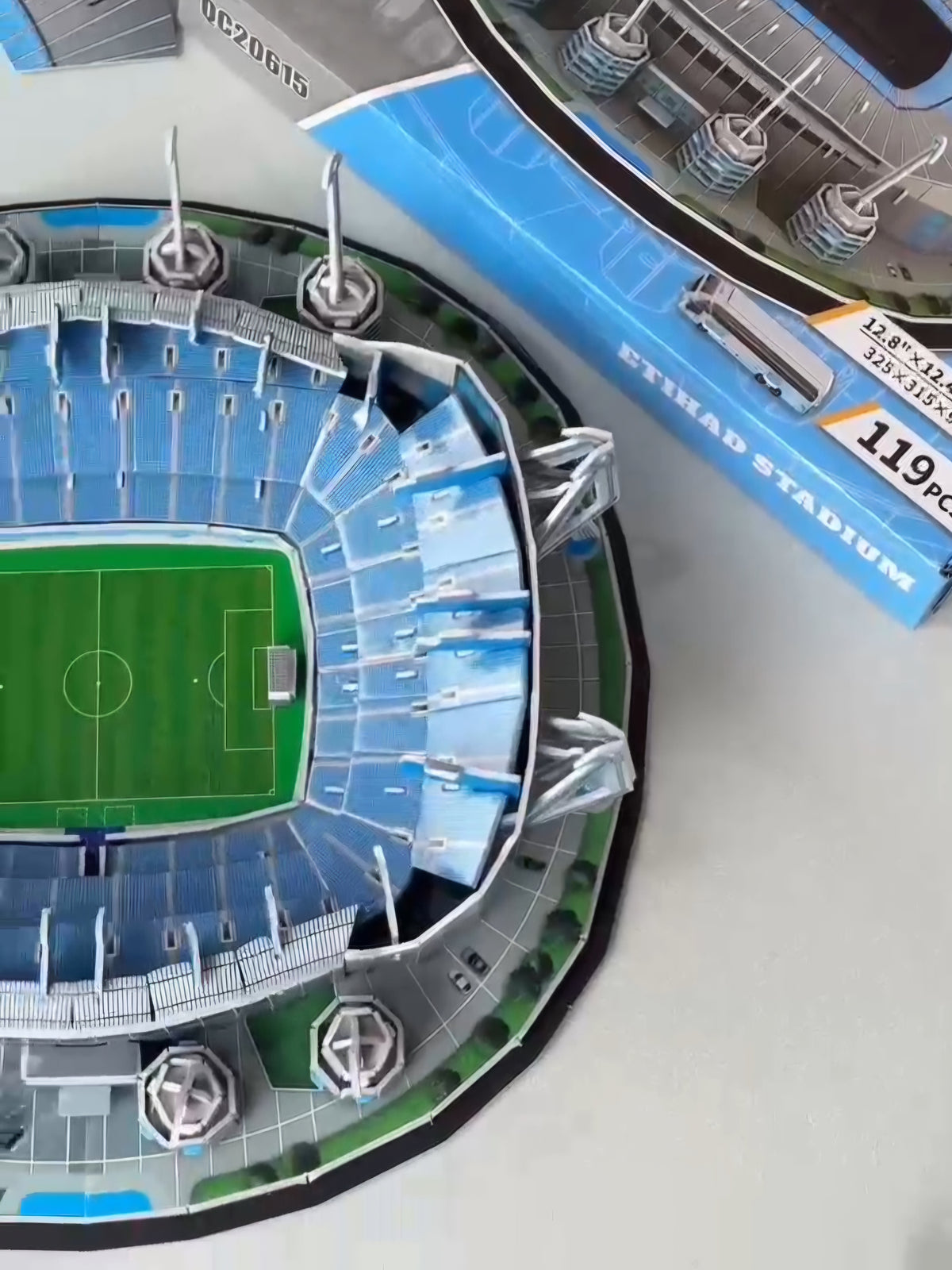Large Etihad - Manchester City (118 pcs) 3D Stadium - My Store