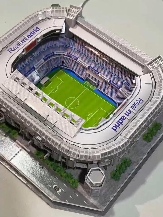Large Santiago Bernabéu - Real Madrid (101 pcs) 3D Stadium - My Store