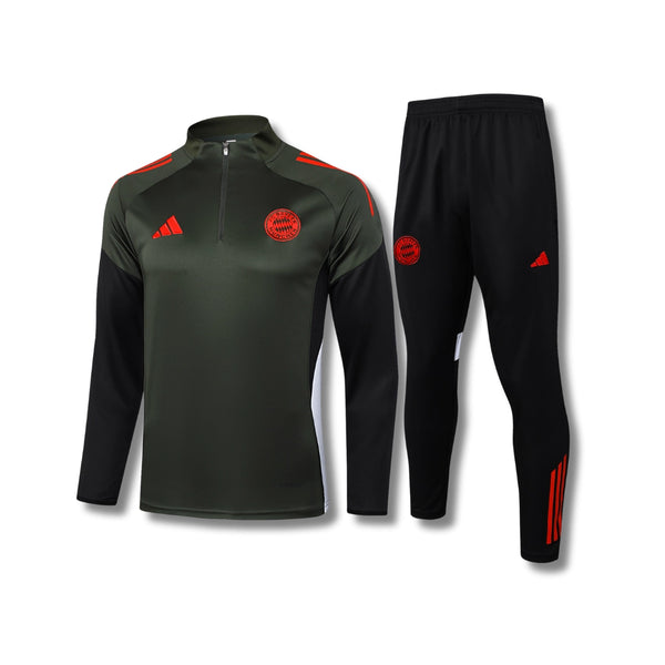 Bayern Red/Olive Tracksuit