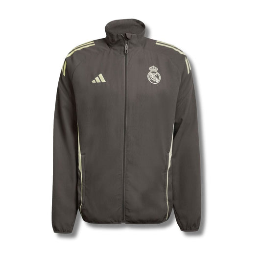 Real Madrid Grey Windbreaker