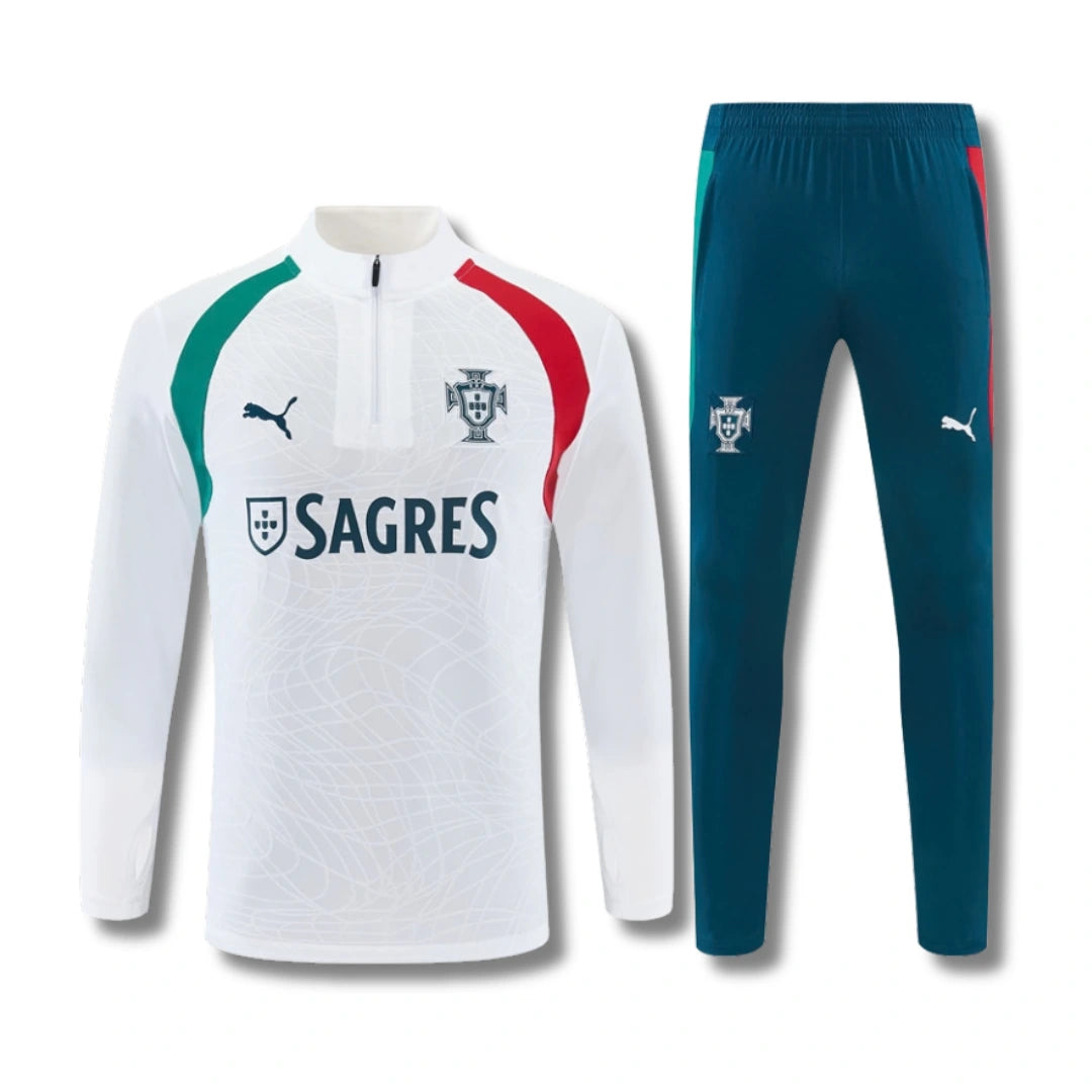 Portugal White Tracksuit 26/27