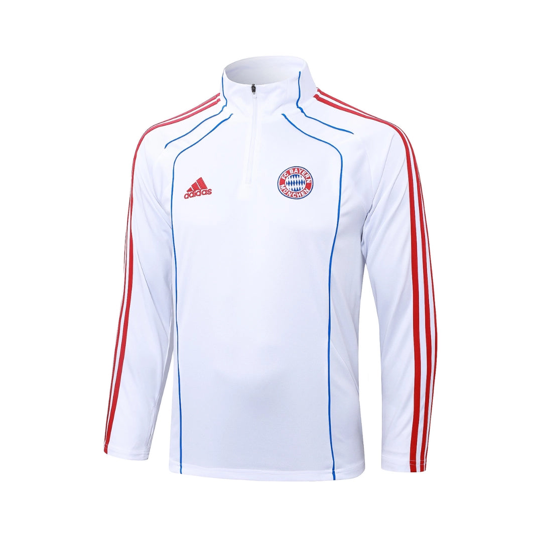 Bayern White/Red Kids Tracksuit - My Store