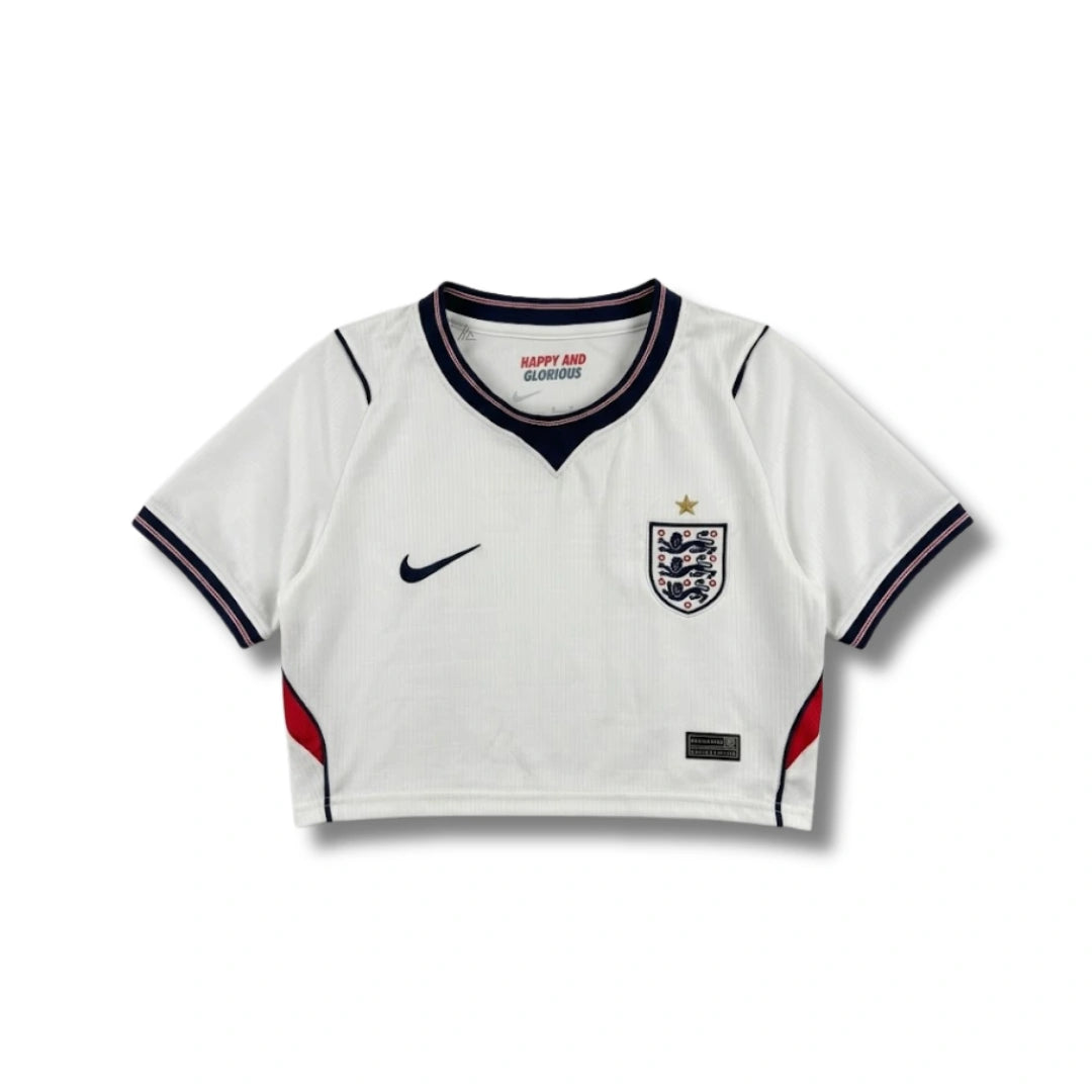 England Women WC Crop Top - Home
