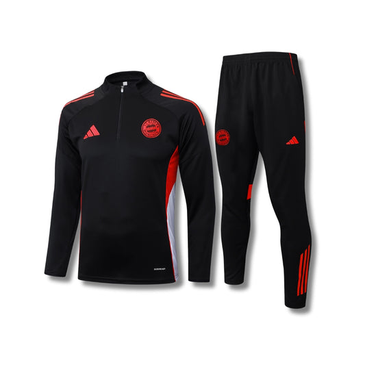 Bayern Black/Red Tracksuit