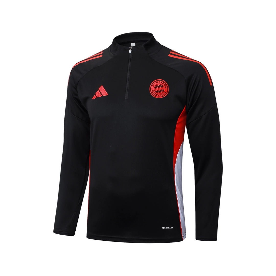 Bayern Black/Red Kids Tracksuit - My Store