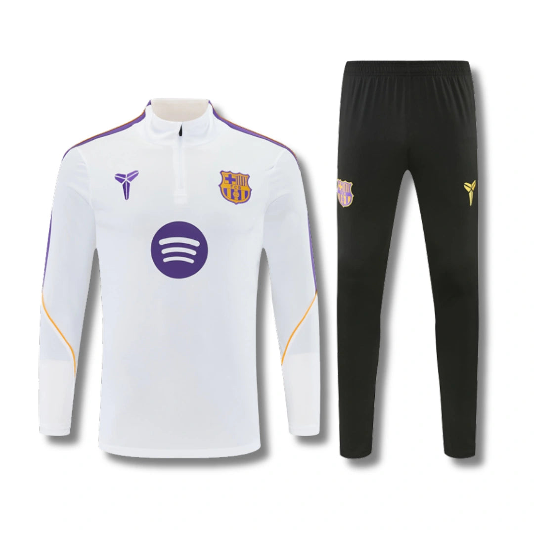 Barcelona White Tracksuit 26/27