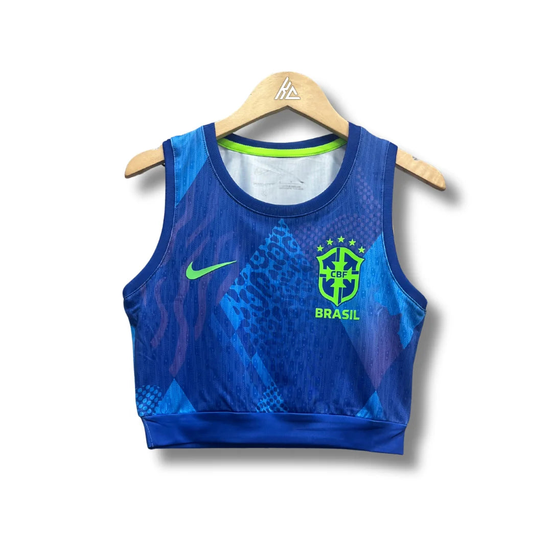 Brazil Women 25/26 Crop Top - Away - My Store