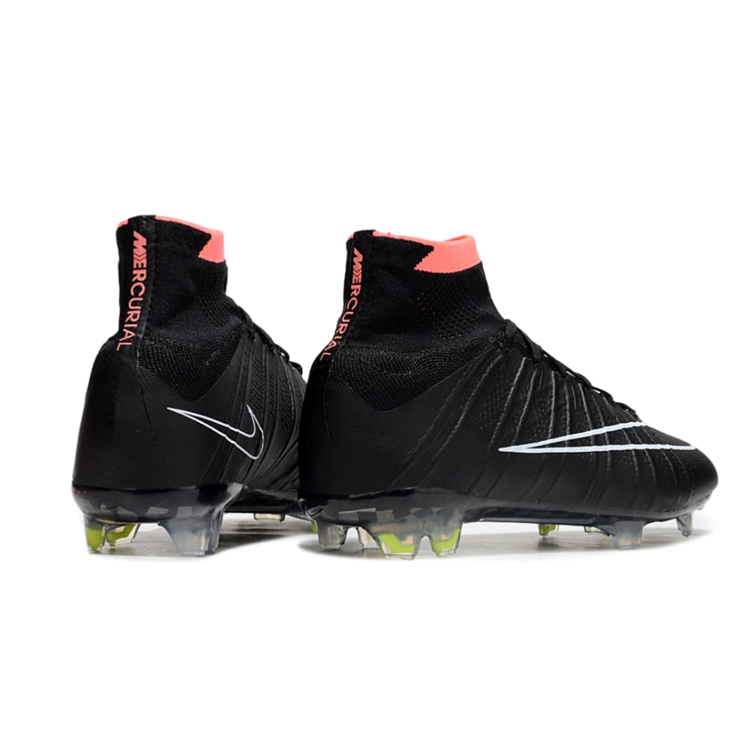 حذاء Superfly 4 Retro Elite أسود/أبيض - FG