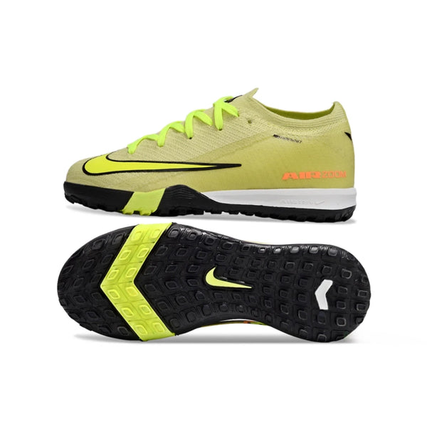 حذاء Mercurial Vapor 16 Air Zoom Elite للأطفال باللونين الأصفر والأسود - عشبي