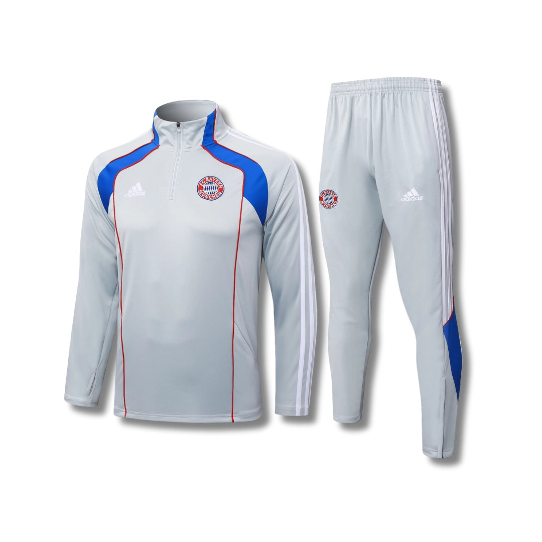 Bayern White/Blue Tracksuit - My Store