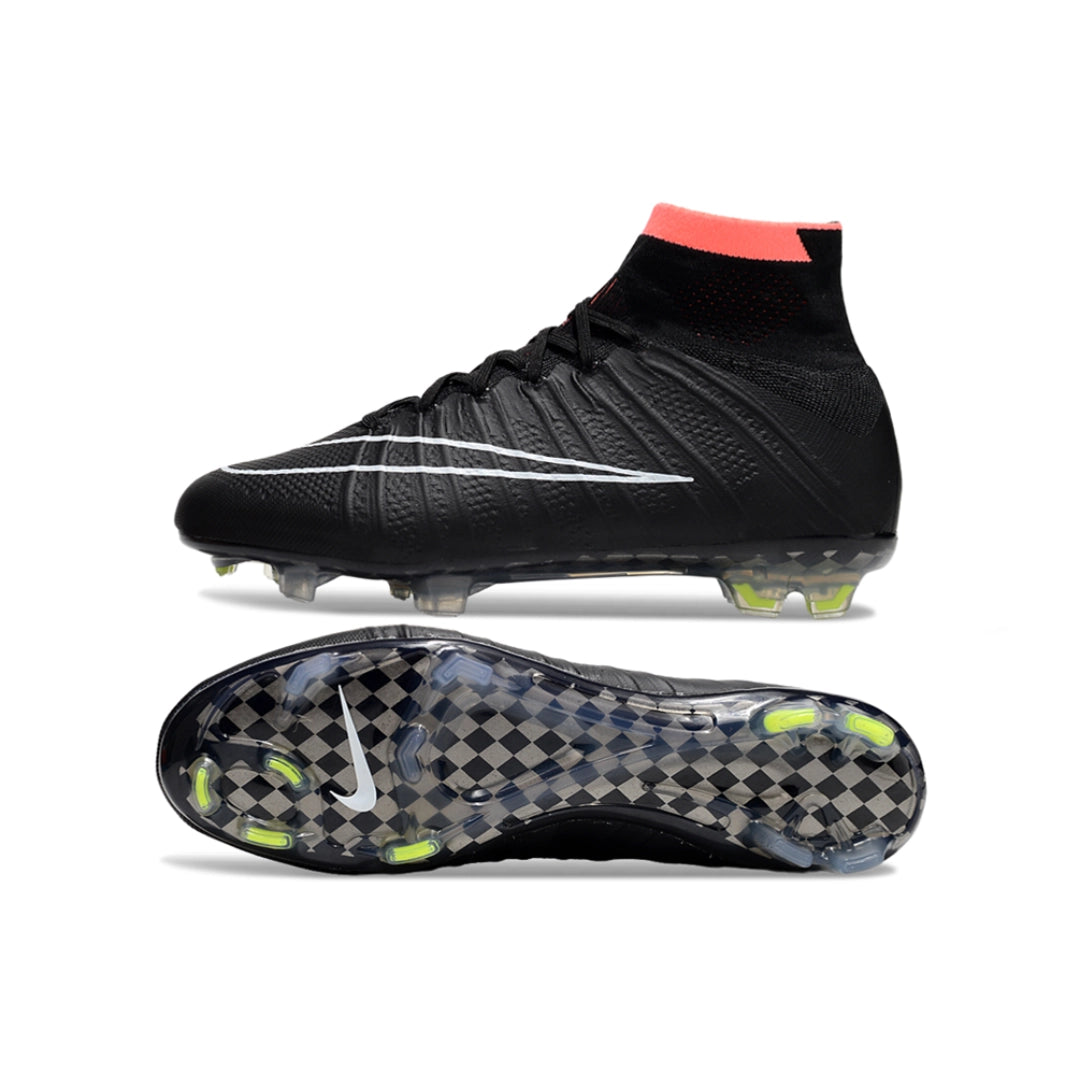 حذاء Superfly 4 Retro Elite أسود/أبيض - FG
