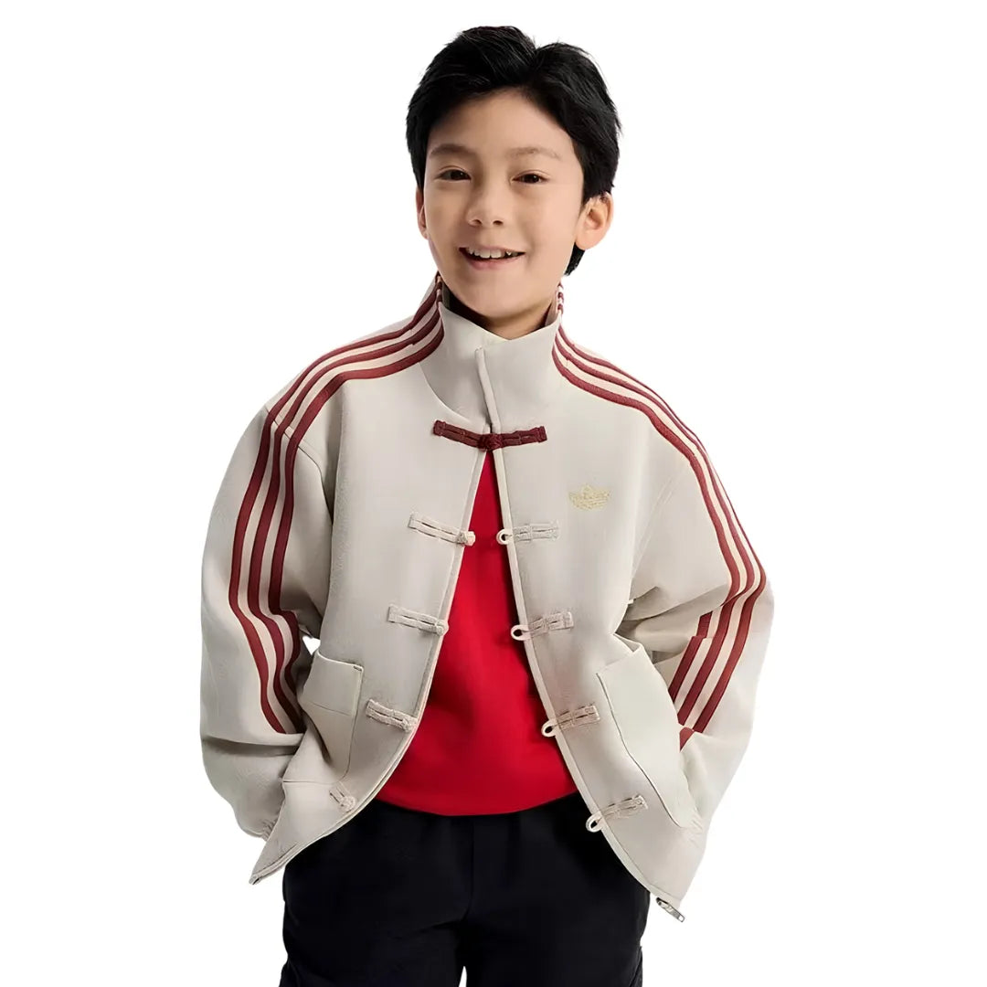 Kids White/Red CNY Jacket