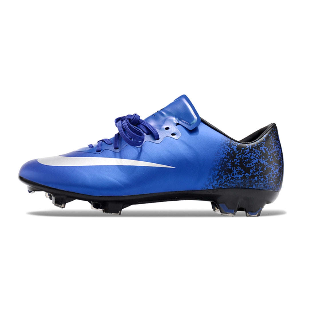 حذاء Mercurial Vapor 10 Elite "CR7" أزرق/أسود معدني - FG