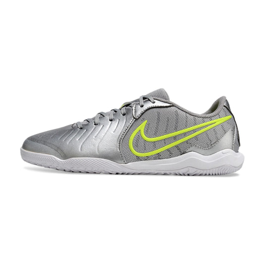 Tiempo Legend 10 Silver/Yellow Futsal - IC