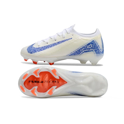 Kids Mercurial Vapor 16 Air Zoom Elite White/Blue - FG