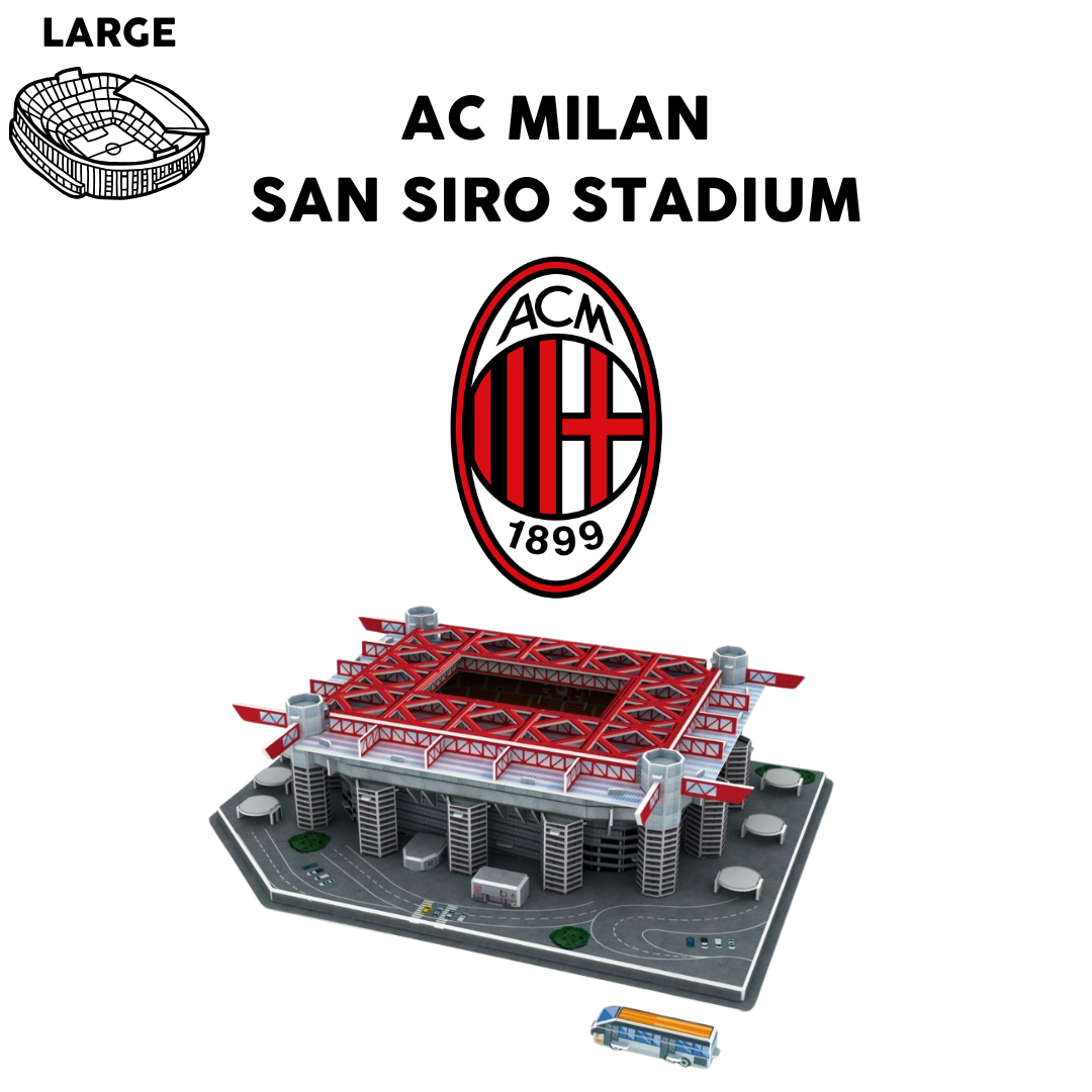Large San Siro - AC Milan (113 pcs) 3D Stadium - My Store