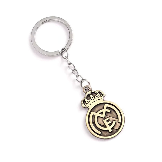 Real Madrid Silver Keychain
