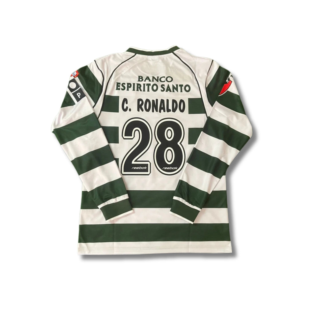 Sporting CP 2003/04 Long Sleeve - Home