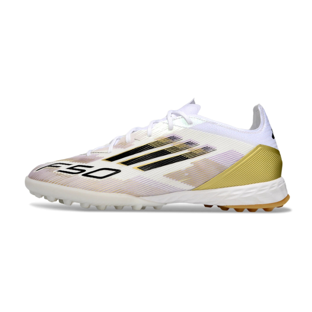 F50 Elite أبيض/ذهبي - TF