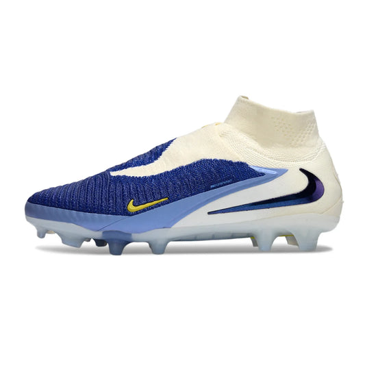 Phantom 6 High Elite Cream/Blue - FG