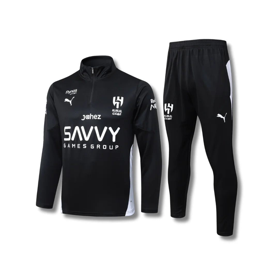 Al Hilal Black Tracksuit - My Store