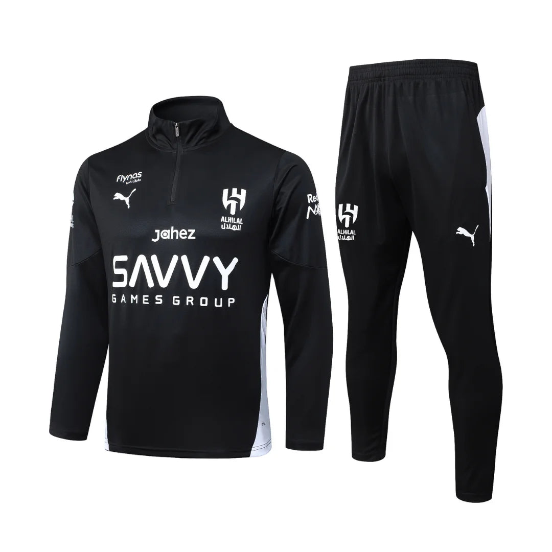 Al Hilal Black Tracksuit - My Store