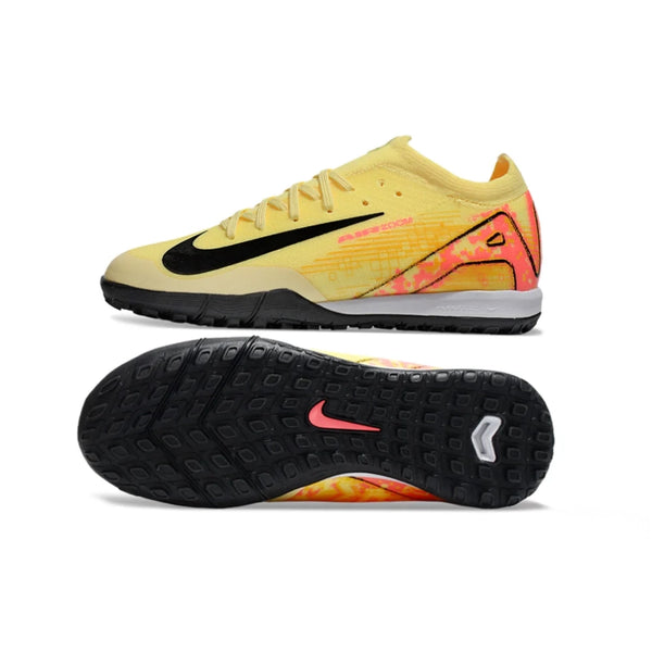حذاء Mercurial Vapor 16 Air Zoom Elite للأطفال بلون الخوخ/الأسود - عشبي