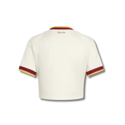 Spain Women WC Crop Top - Away - My Store