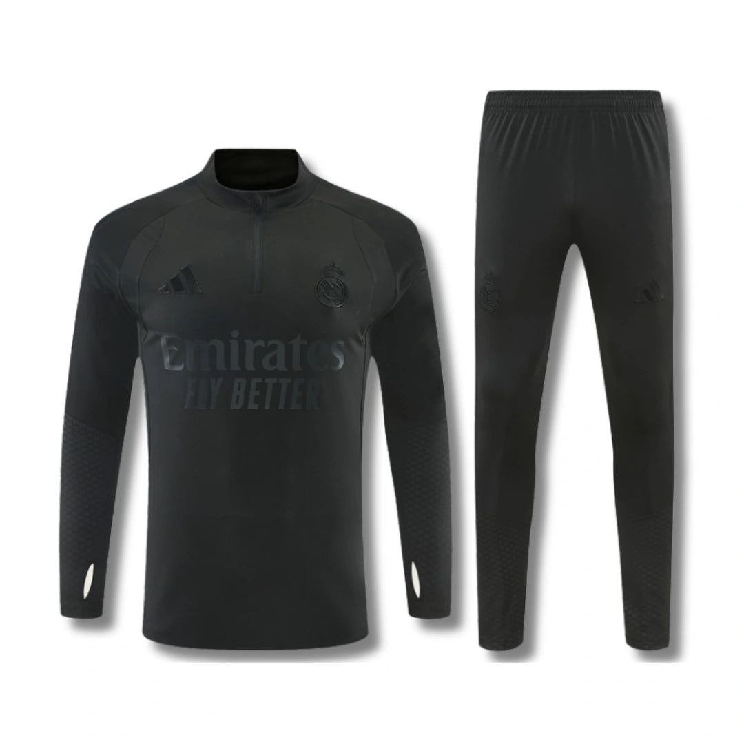 Real Madrid Blackout Tracksuit 26/27