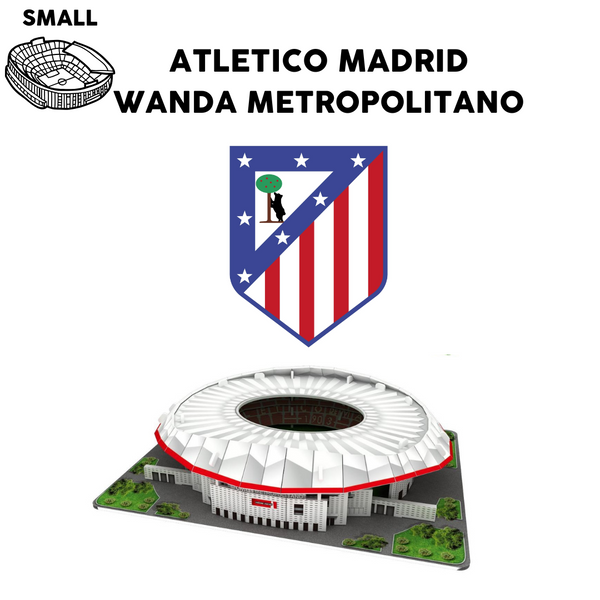 Small Wanda Metropolitano - (25 pcs) 3D Stadium