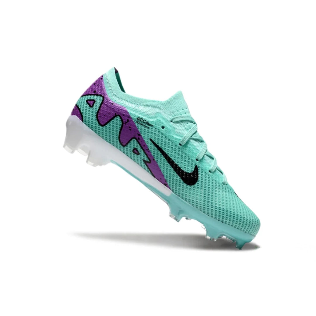 Kids Mercurial Vapor 15 Air Zoom Elite Baby Blue/Black - FG