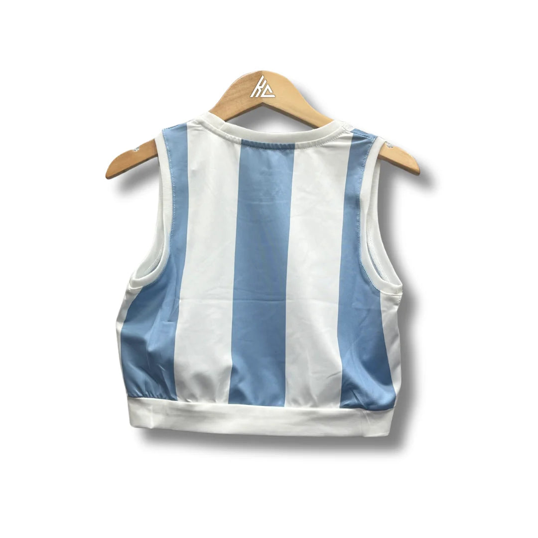 Argentina Women 25/26 Crop Top - Home - My Store