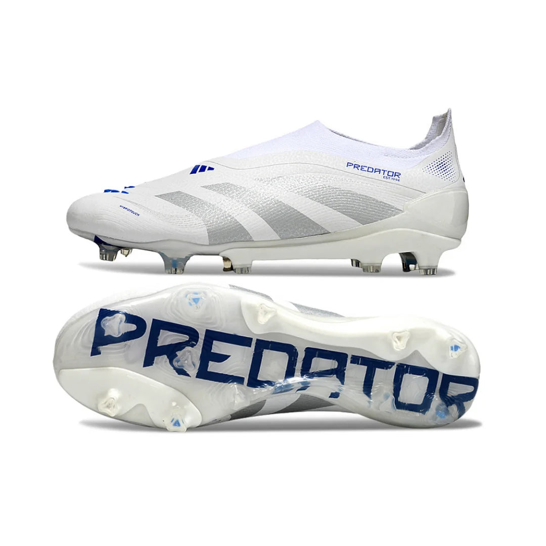 Predator 25 Elite White/Silver - FG