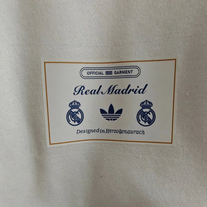 Real Madrid White Hoodie