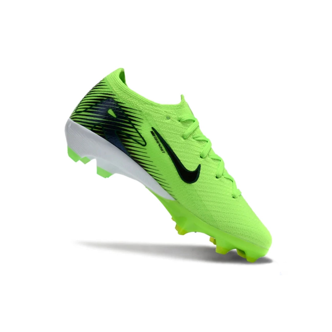 Kids Mercurial Vapor 16 Air Zoom Elite Green/Black - FG