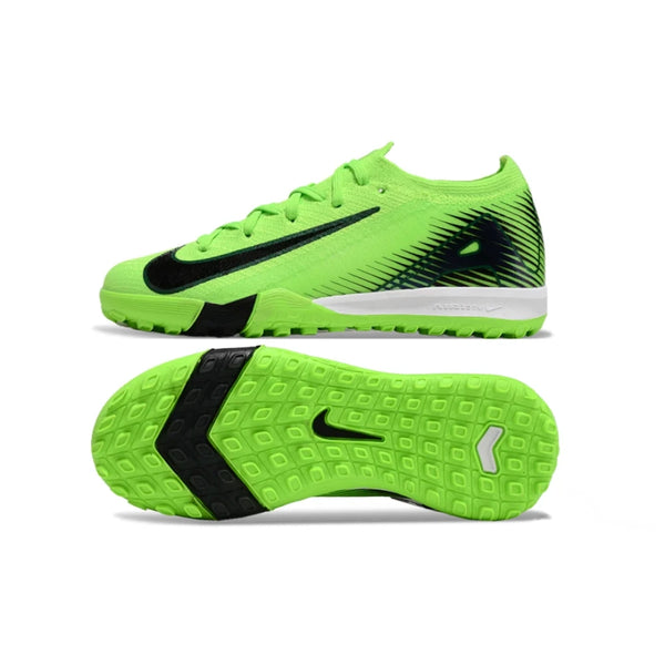 حذاء Mercurial Vapor 16 Air Zoom Elite للأطفال باللون الأخضر الفاتح/الأسود - عشبي
