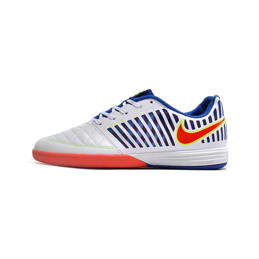 Lunar Gato 2 White/Blue Striped Futsal - IC
