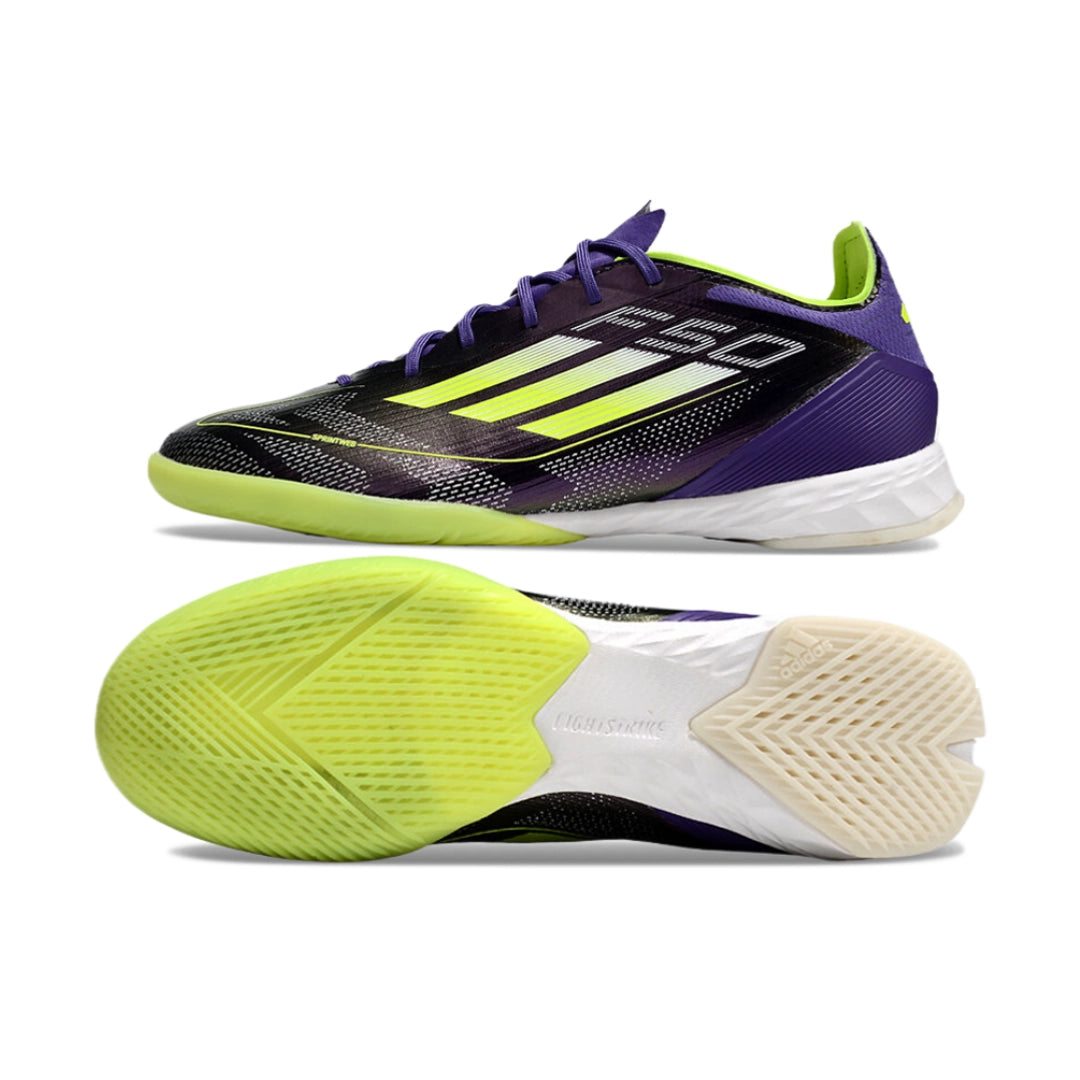 F50 Purple/Green Futsal - IC - My Store