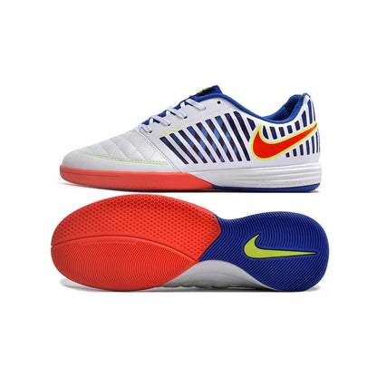 Lunar Gato 2 White/Blue Striped Futsal - IC
