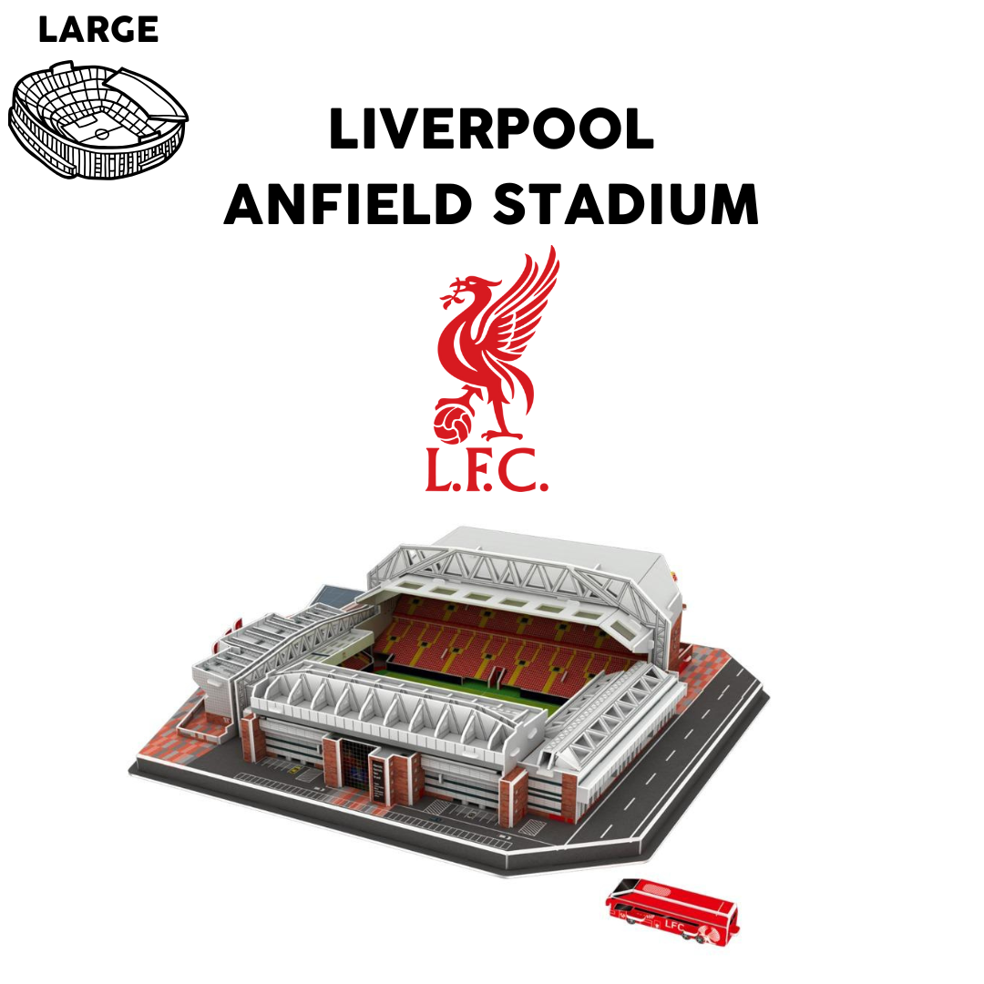Large Anfield - Liverpool (113 pcs) 3D Stadium - My Store
