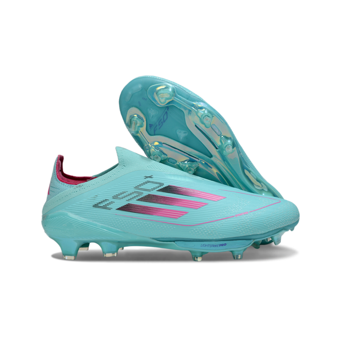F50+ Laceless Elite Blue/Pink - FG