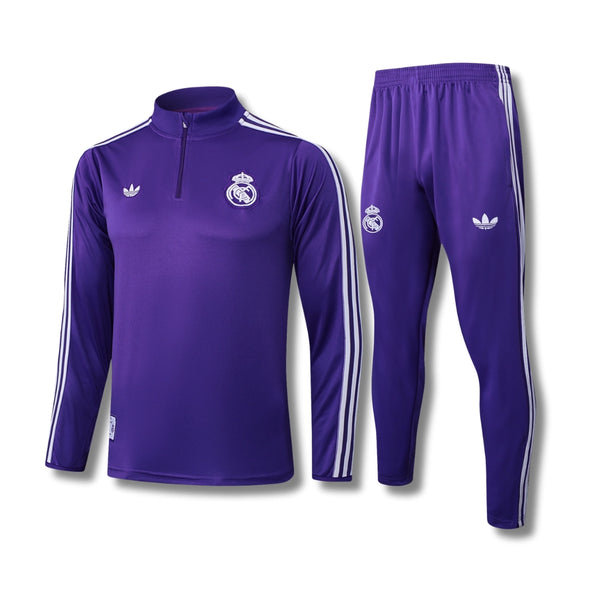 Real Madrid Purple Tracksuit