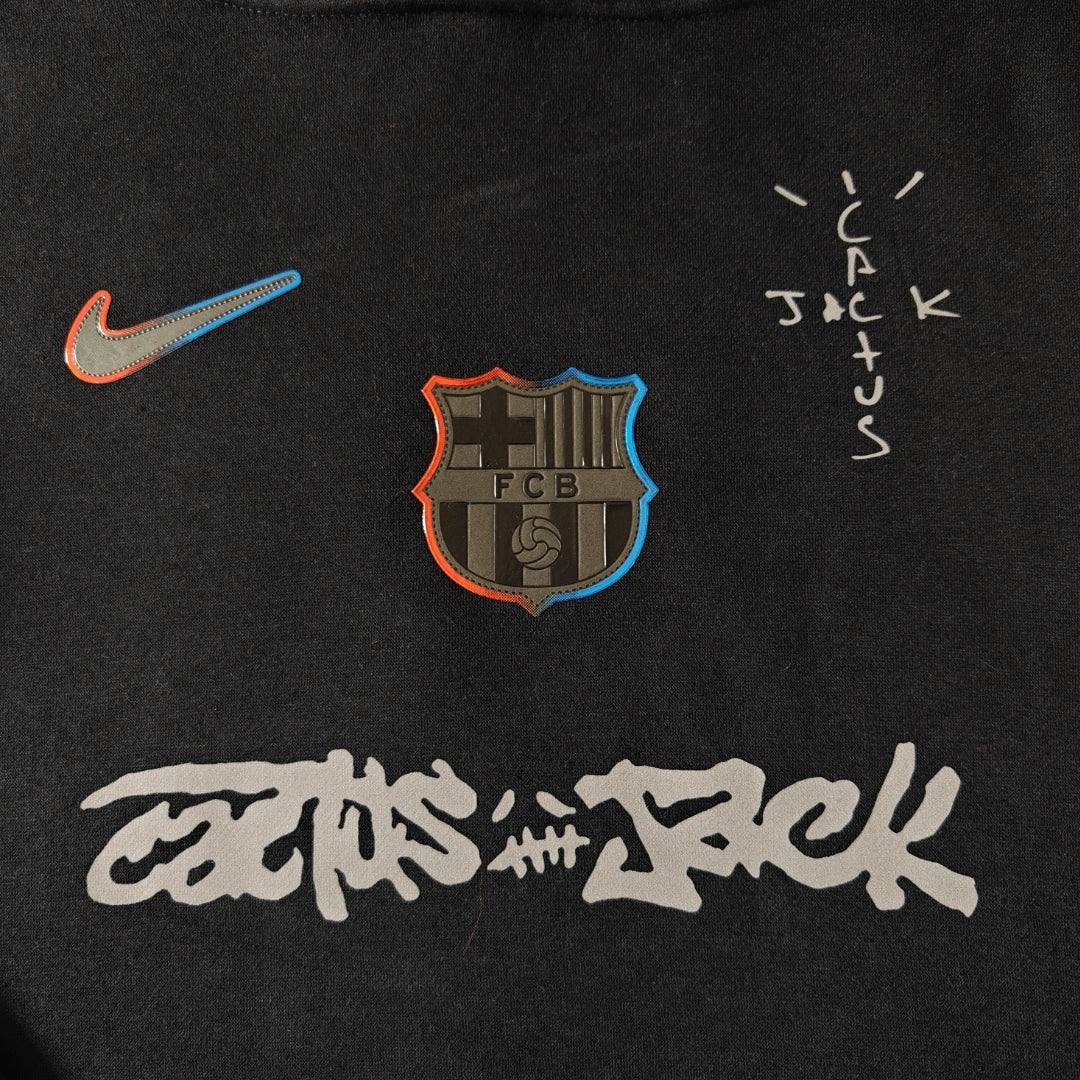 Barcelona x Travis Scott Black Hoodie