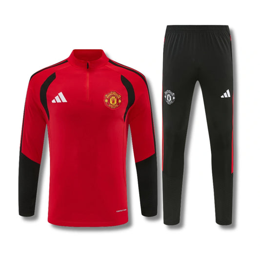 Kids Manchester United Red Tracksuit 26/27